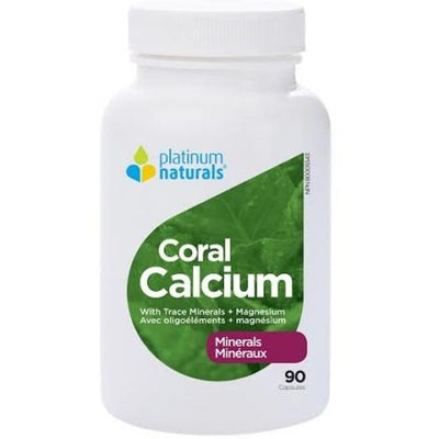 Coral Calcium | Oligoéléments + Magnésium -Platinum naturals -Gagné en Santé