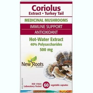 New roots - coriolus 500 mg - 60 caps