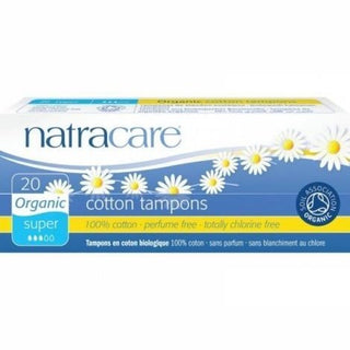Natracare - organic super tampons - 20 ct