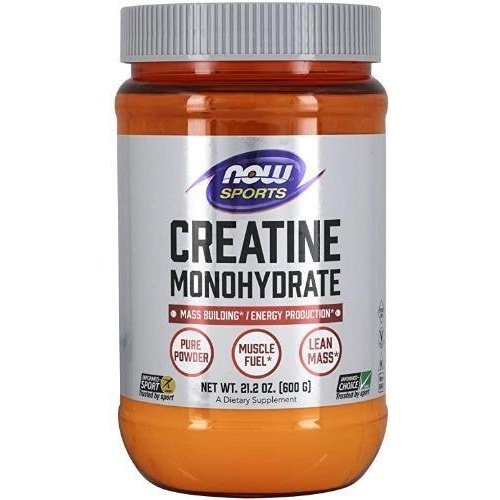 Monohydrate créatine en poudre -NOW -Gagné en Santé