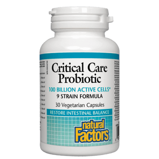 Natural factors - probiotic critical care 100b - 30 vcaps