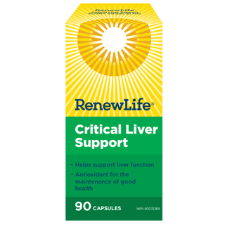 Renew life - critical liver support - 90 caps