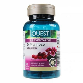 Quest - d-mannose with cranberry - 60 vcaps