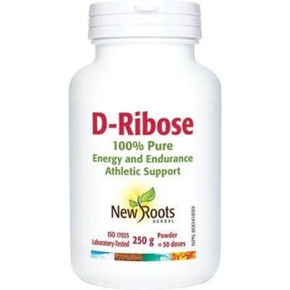 D-Ribose 100% Pur -New Roots Herbal -Gagné en Santé
