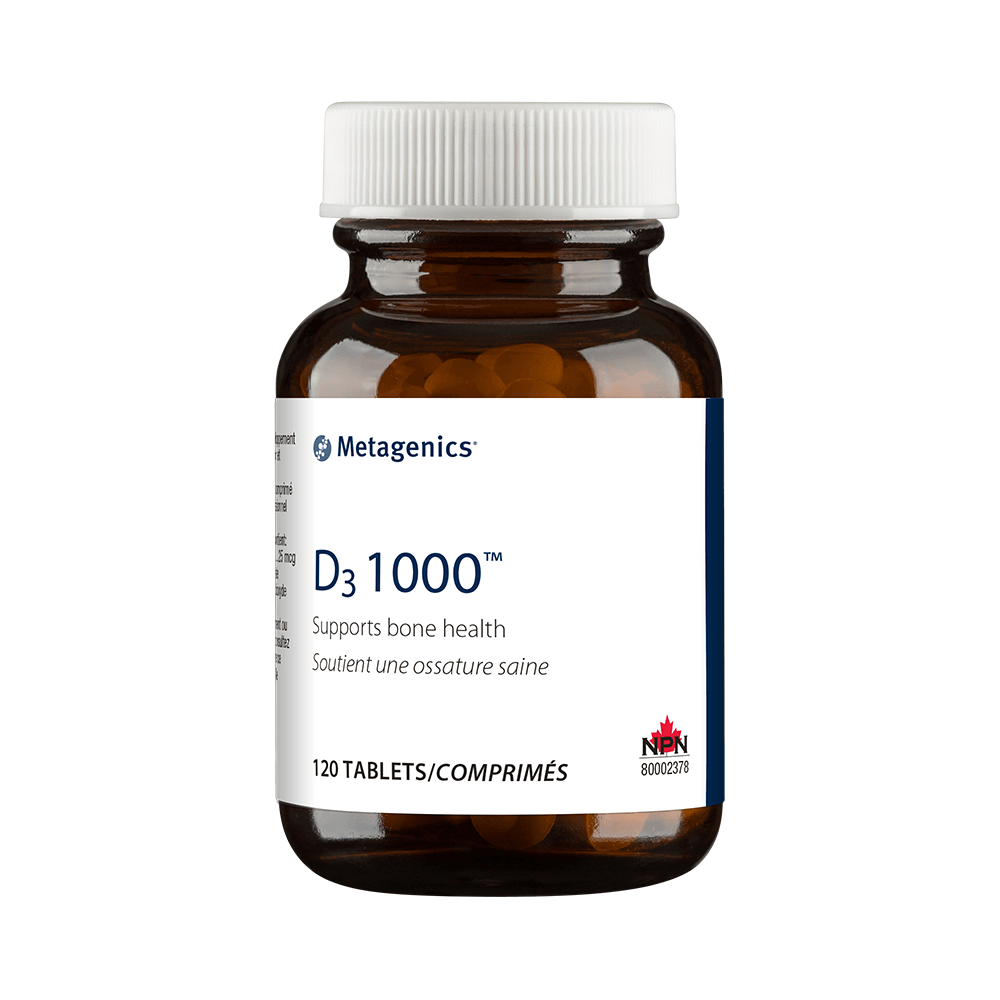 D3 1000 -Metagenics -Gagné en Santé