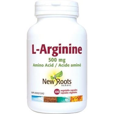 L-Arginine -New Roots Herbal -Gagné en Santé