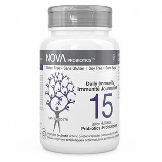 Nova probiotics - daily immunity 15b - 60 caps