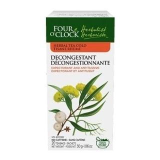 Decongestant Herbal Tea - Four O'Clock Herbalist - Win in Health