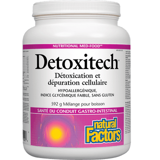 Natural factors - detoxitech - 592g