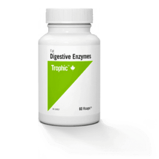Trophic - fat digestive enzymes - 60 vcaps