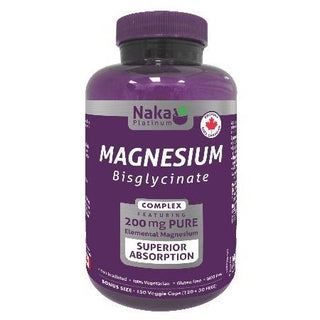 Naka - platinum magnesium bisglycinate 200mg - 150 vcaps