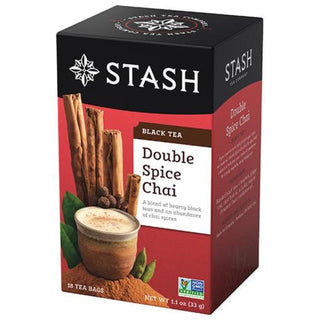 Stash - double spice chai tea - 18 bags