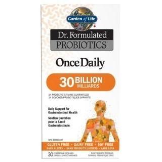 Dr. Formulated Probiotics Once Daily 30 Milliards - Garden of Life - Win in Health