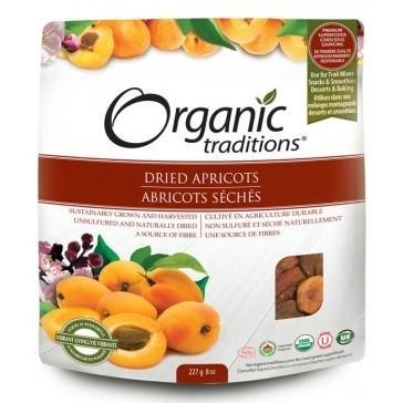 Dried Apricots - Organic Traditions - Win in Health