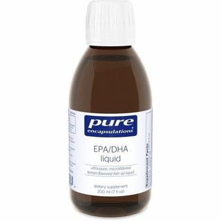 EPA/DHA liquide (saveur de citron) -Pure encapsulations -Gagné en Santé