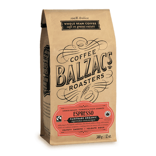 Balzac's - whole bean coffee - espresso amber roast - 340 g