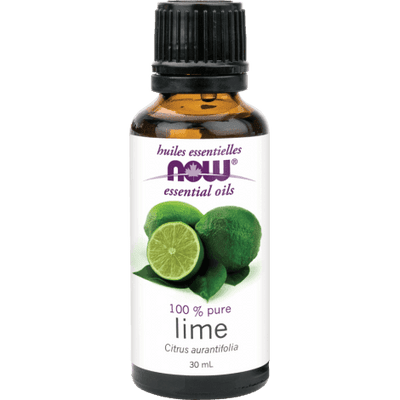 Huile essentielle - Lime -NOW -Gagné en Santé