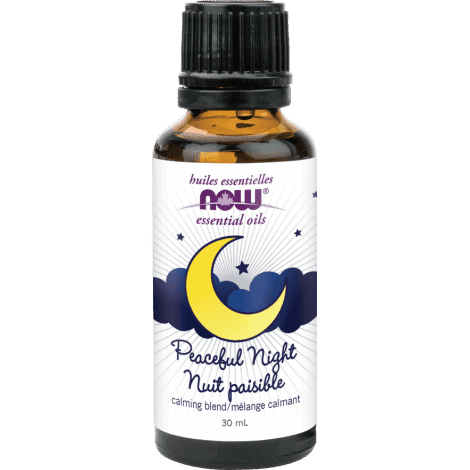 Huile Essentielle - Nuit Paisible (Mélange) -NOW -Gagné en Santé