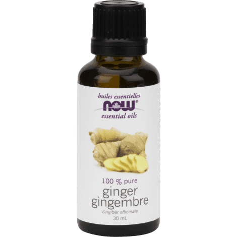 Huiles essentielles - Gingembre -NOW -Gagné en Santé