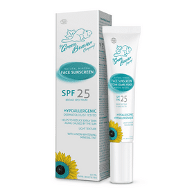 Face cream sunscreen lotion spf 25