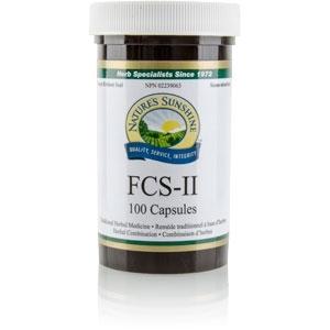 Nature's sunshine - fcs-ii herbal combination - 100 caps