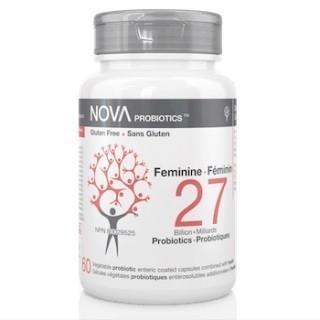 Féminine (14 souches, 27milliards) -Nova Probiotics -Gagné en Santé