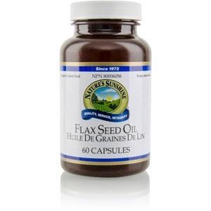 Nature's sunshine - flax seed oil - 60 sgels