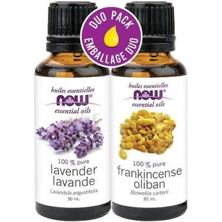 Now - frankincense & lavender duo pack oil 30 ml