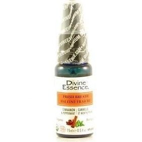 Divine essence - spray fresh breath cinnamon & peppermint 15ml