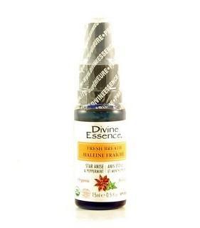 Divine essence - spray fresh breath star anise & perppermint organic 15ml
