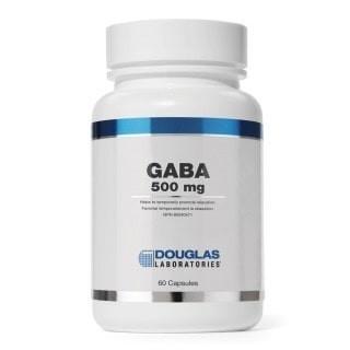 GABA 500 mg -Douglas Laboratories -Gagné en Santé
