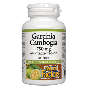Garcinia Cambogia 750 mg -Natural Factors -Gagné en Santé