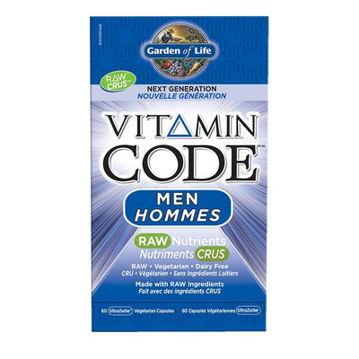 Garden of Life - Vitamin Code Men's Formula - Garden of Life - Win in Health