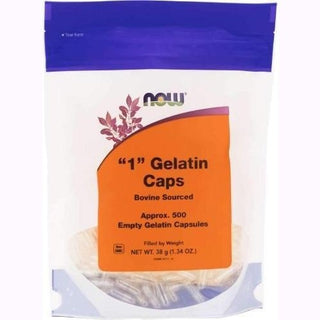Capsules gélatines -NOW -Gagné en Santé