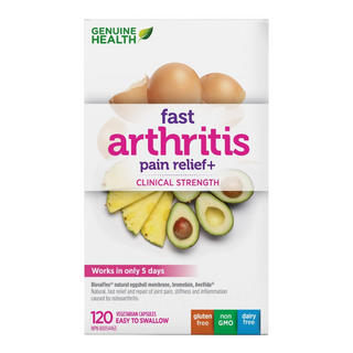 Genuine health - fast arthritis pain relief+ 120 vcaps
