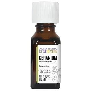 Geranium Essential Oil - Aura Cacia - Win in Health