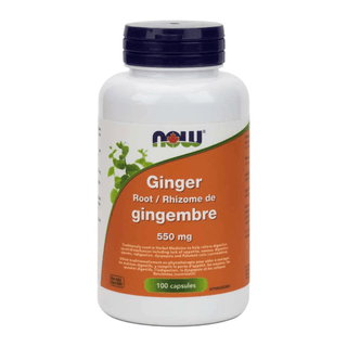 Now - ginger roots 550 mg - 100 vcaps