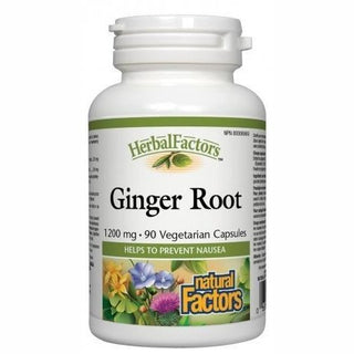 Natural factors - ginger root 1200mg - 90 vcaps