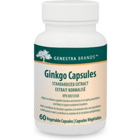 Ginkgo Capsules - Genestra - Win in Health