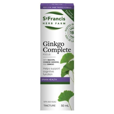Ginkgo Complete (formerly Panloba®) - St Francis Herb Farm - Win in Health