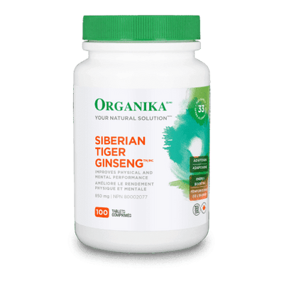Ginseng Siberian Tiger 850 mg - Organika - Win in Health