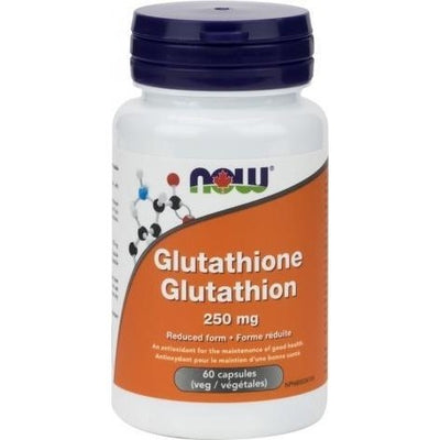 Glutathione 250 mg -NOW -Gagné en Santé