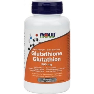 Now - glutathione 500 mg - 60vcaps.