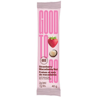 Strawberry Macadamia Nut Snack bar