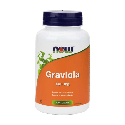 Graviola 500 mg -NOW -Gagné en Santé