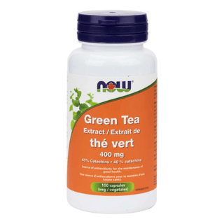Now - green tea extract 400 mg 100 vcaps