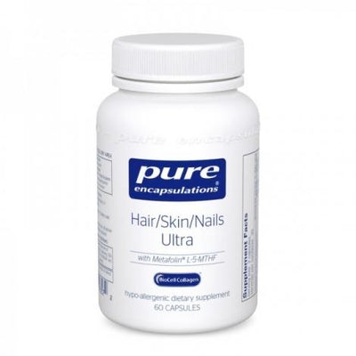 Hair/Skin/Nails Ultra - Pure encapsulations - Win in Health
