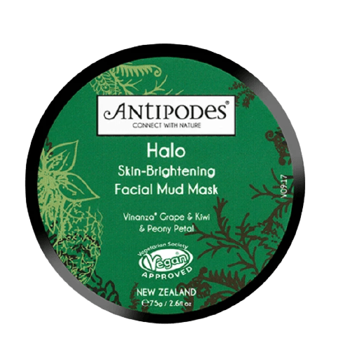 Halo Skin-Brightening Facial Mud Mask - Antipodes - Win in Health