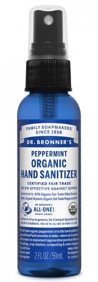 Dr. bronner's - hand sanitizer / peppermint - 59 ml spray