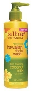 Alba botanica - hawaiian coconut milk facial wash 237 ml